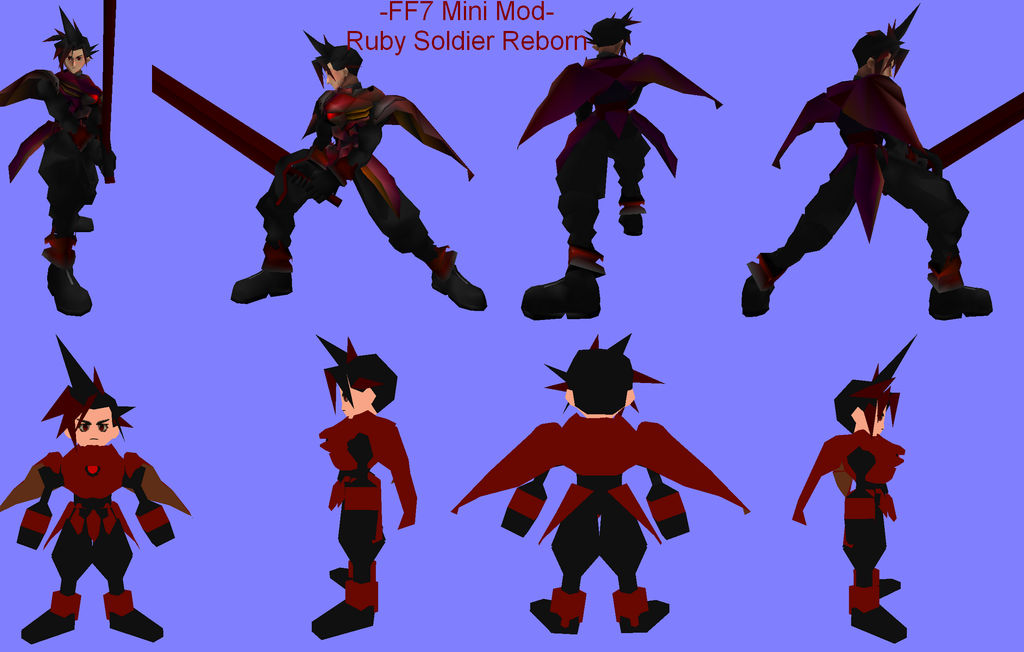 FF7 Ruby Soldier Reborn by video-boy-mal on DeviantArt