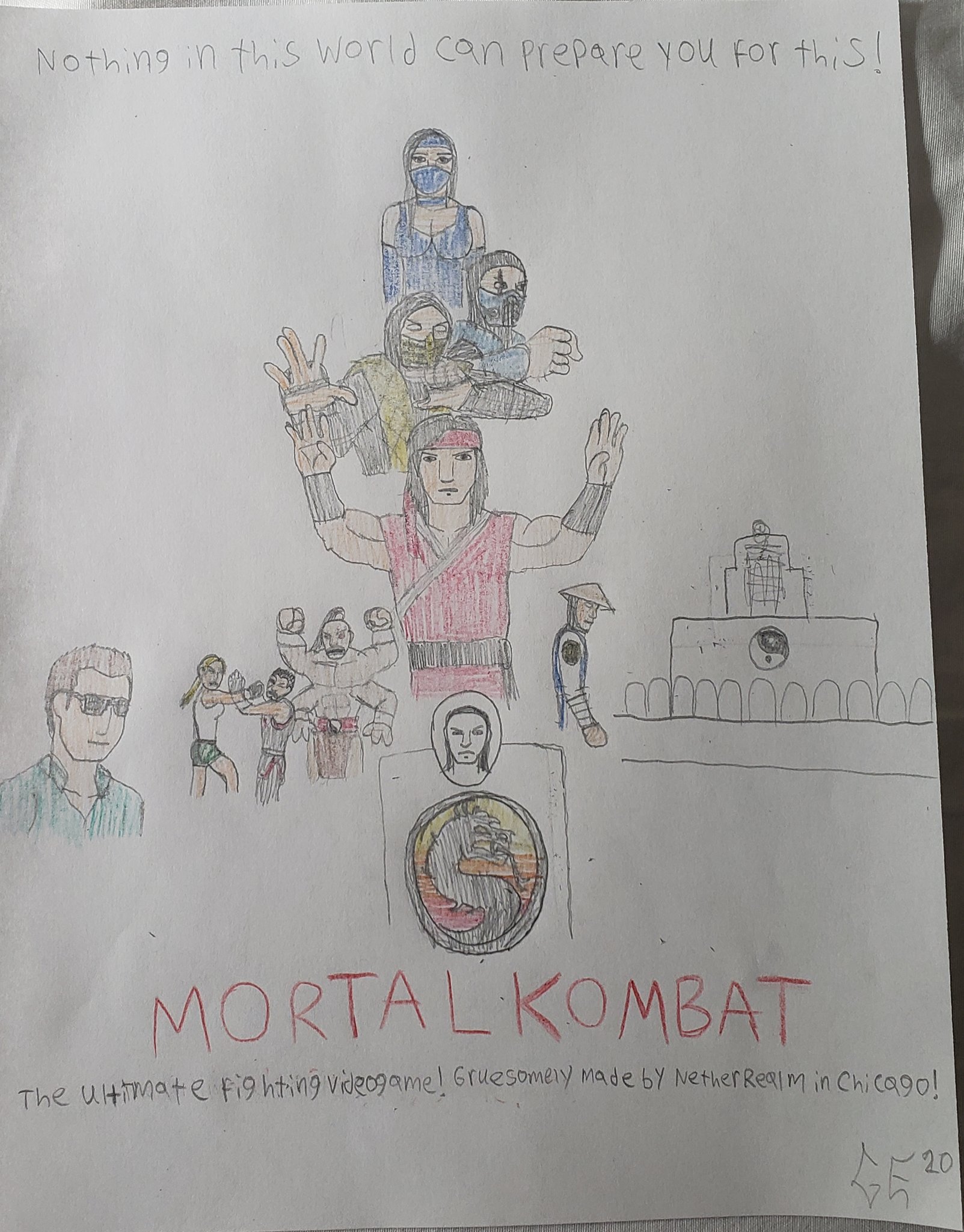 Poster Mortal Kombat - Dragon