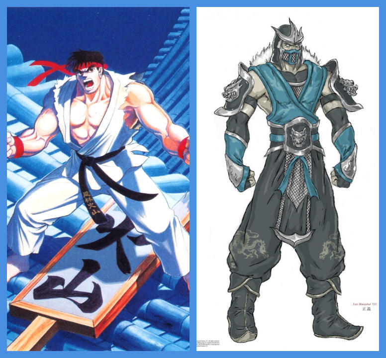 Sub Zero Vs Ryu Ryu + Sub-Zero by RyuKangLivesAgain on DeviantArt