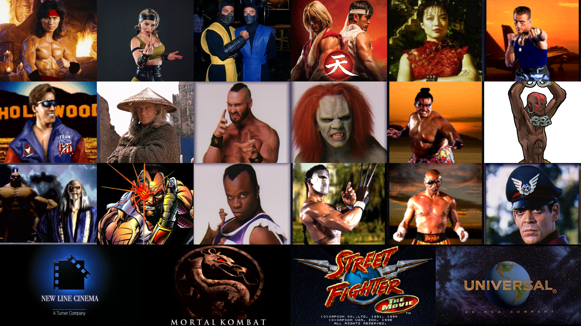 Maratona Passagem Secreta Game Movies - Mortal Kombat (1995) 