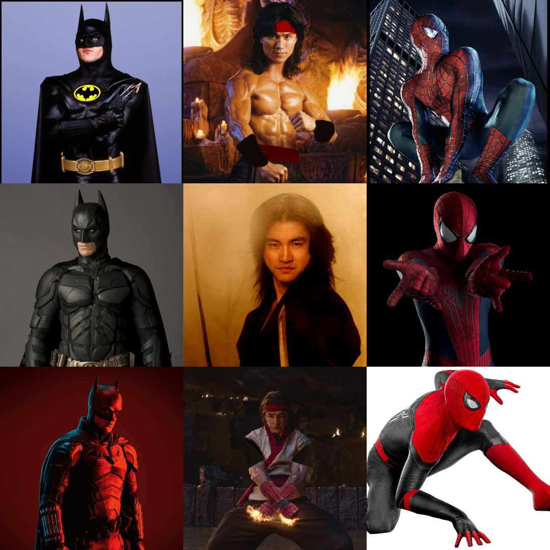 Three eras of live-action comic/game adaptations by RyuKangLivesAgain ...