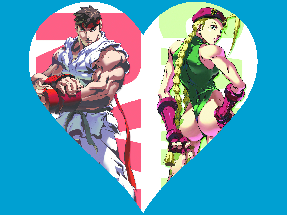 Cammy vs Ryu (super street fighter 2) capcom