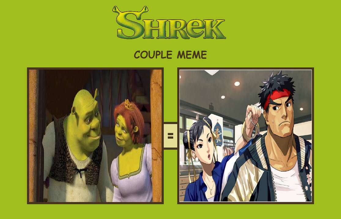 Shrek Vs Ryu Shrek x Fiona = Ryu x Chun-Li by RyuKangLivesAgain on DeviantArt