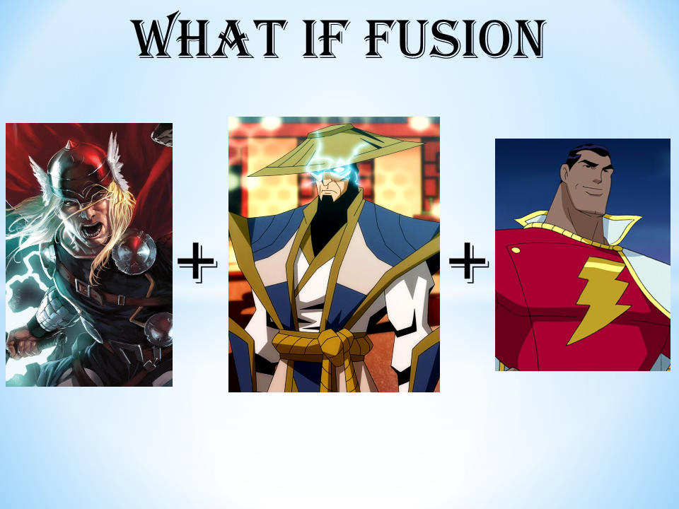 Thor Raiden Raiden + Thor + Shazam by RyuKangLivesAgain on DeviantArt