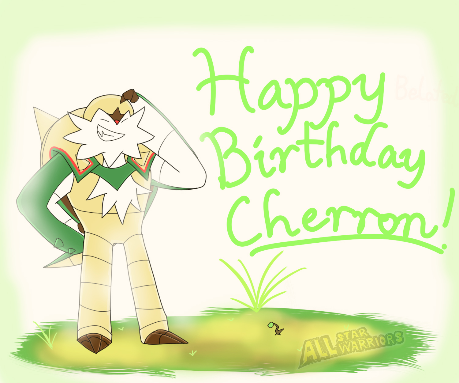 Happy Belated Birthday Cherron!