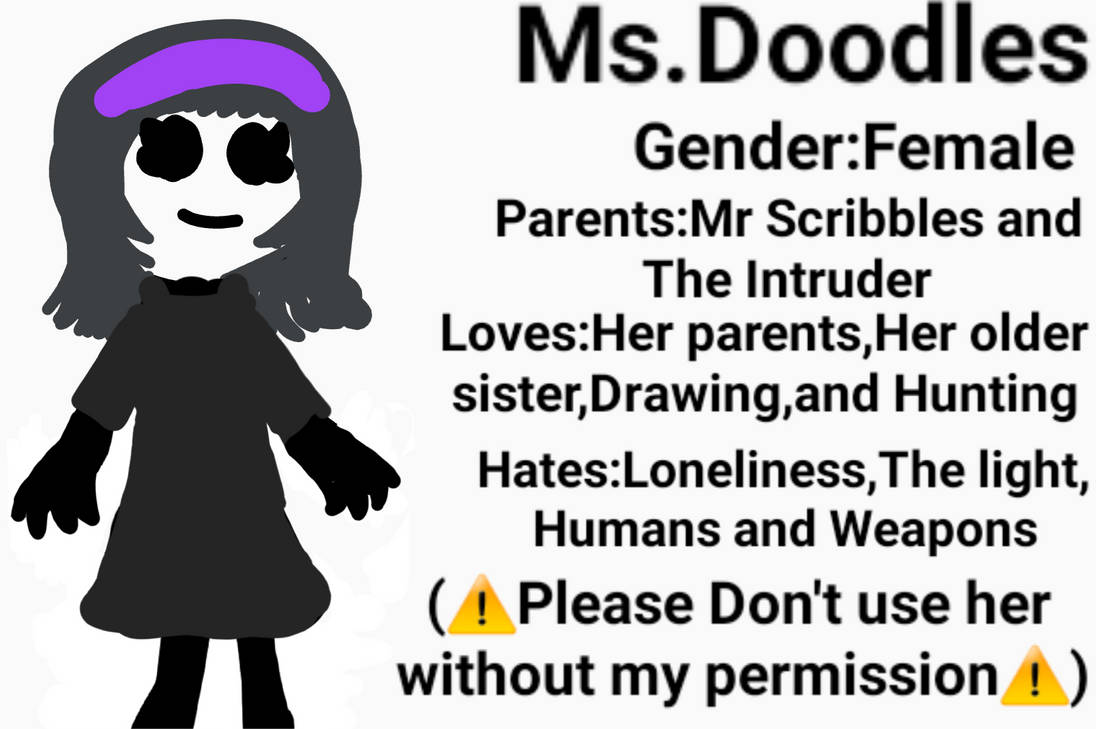 Ms.Doodles by PrincessLeandra1960 on DeviantArt