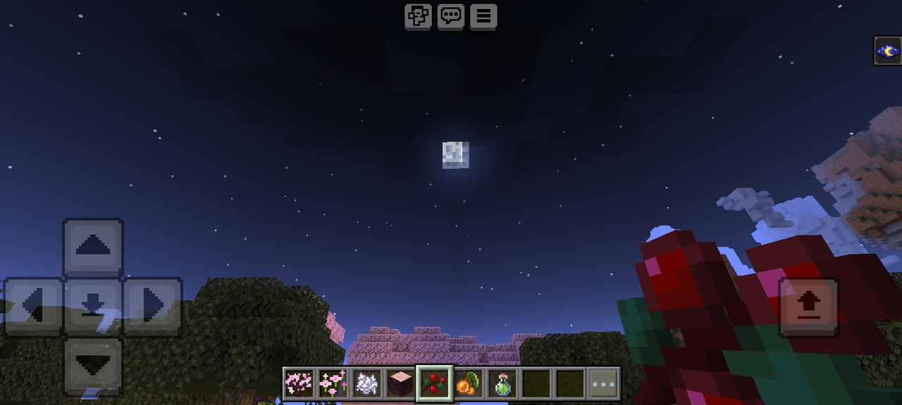 Minecraft Moon Fall A full moon in Minecraft by PrincessLeandra1960 on DeviantArt