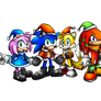 Christmas Sonic and Friends