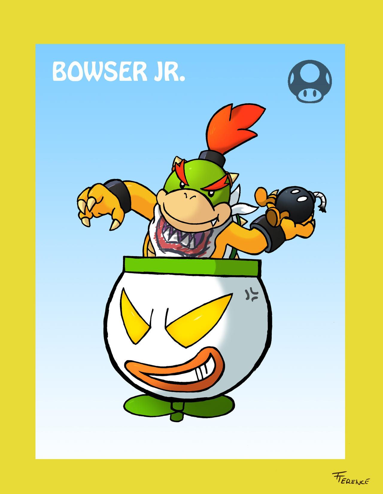 Smash Bros Bowser Jr By Sonicknight007 On Deviantart Smash Bros Bowser Jr By Sonicknight007 On Deviantart