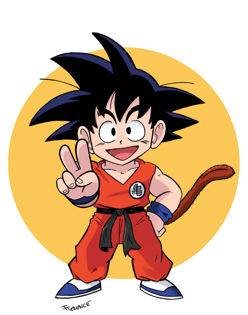 The Monkey Boy Goku! by SonicKnight007 on DeviantArt