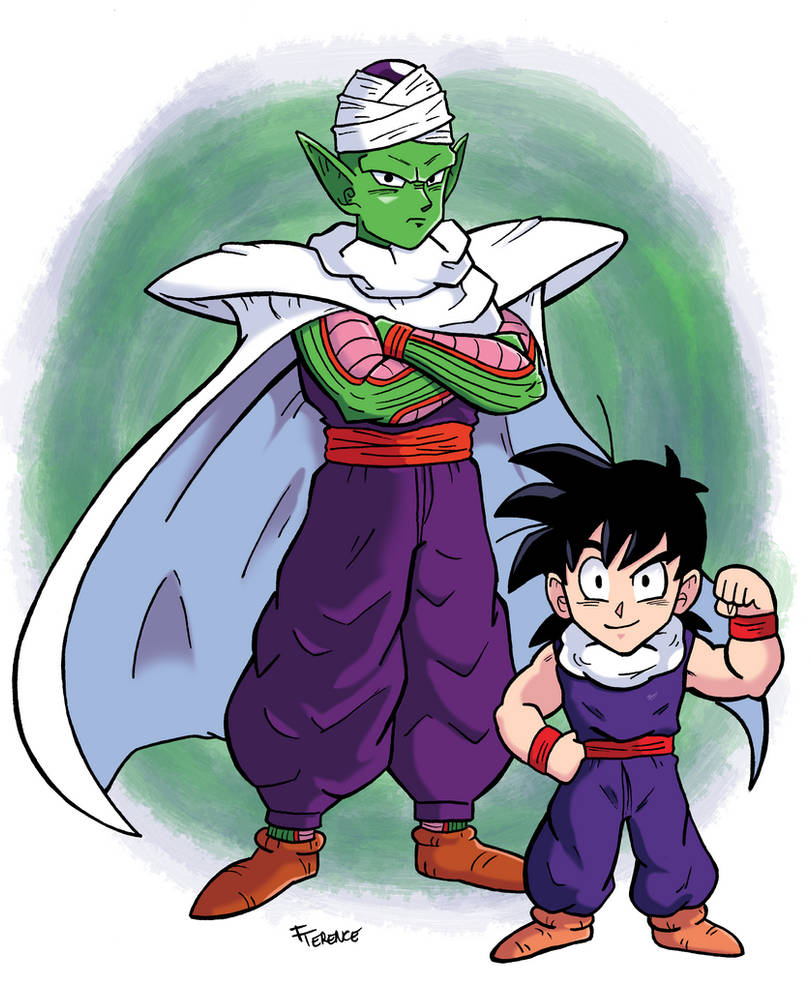 Piccolo and Gohan by SonicKnight007 on DeviantArt