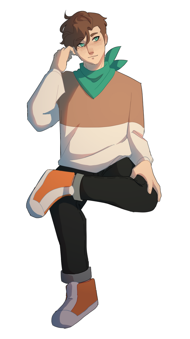fanart // axel by WhimsicalWolfaComics on DeviantArt