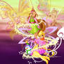 Stella and Flora Winx