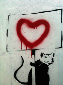 Banksy Rat - expression