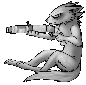 Free Shotgun Wolf pose