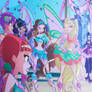 Page from winx clubbook