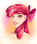 Apple Bloom humanized by fantazyme