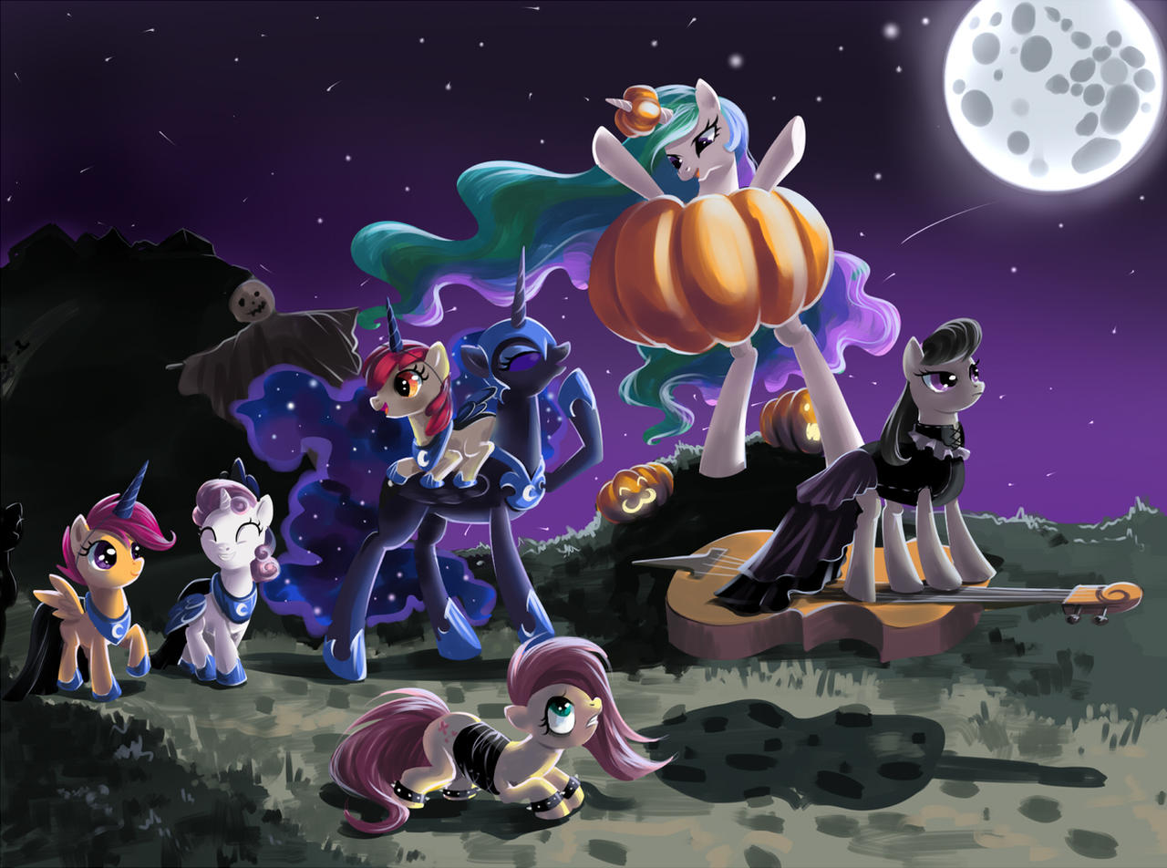 Halloween.Over the Hills and Far Away by fantazyme