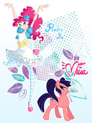 Winx and Pony. Pinkie Pie and Musa