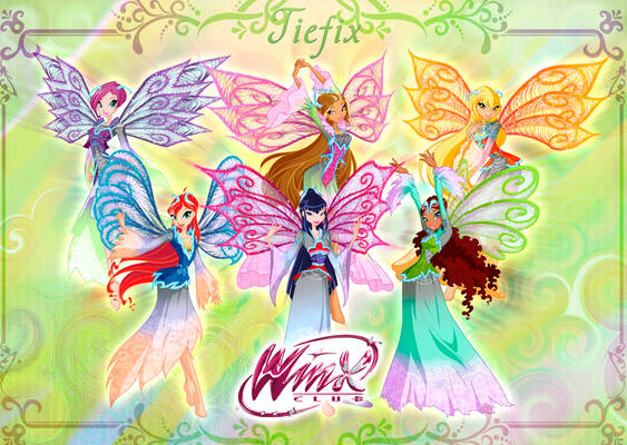 Winx club Tiefix Transformation