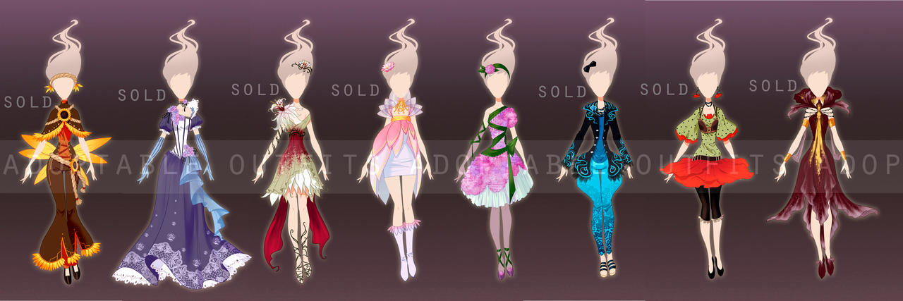 Flower fashion collection - Auction (Closed)