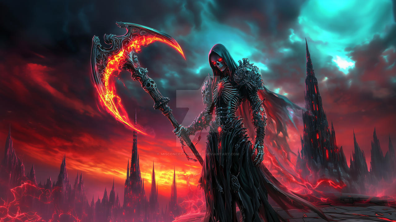 Crimson Ripper Crimson Reaper by MisconceptionAIArt on DeviantArt