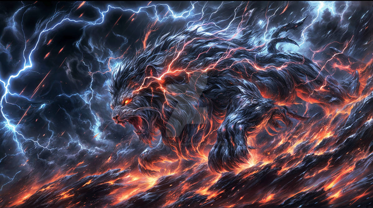 Beast Fad The Stormbound Beast by MisconceptionAIArt on DeviantArt