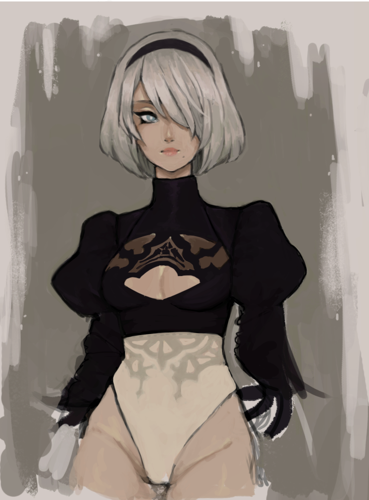 2B, Nier WIP