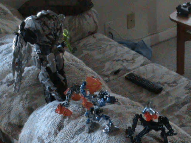 Megatron and hatchlings