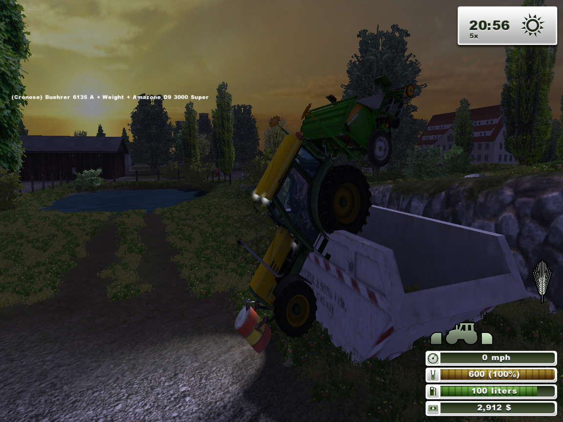 So I was playing Farming Simulator...