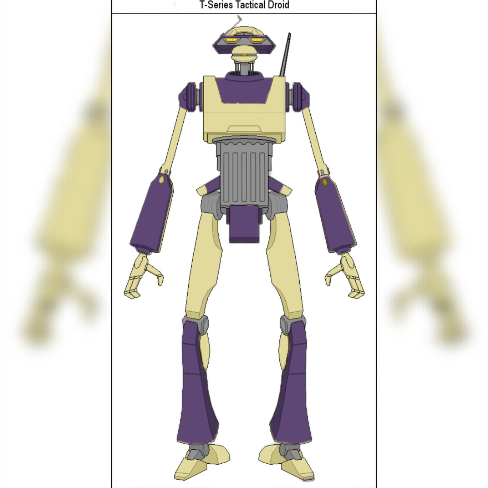 TT-69 (T Series Tactical Droid) by KingC-764 on DeviantArt