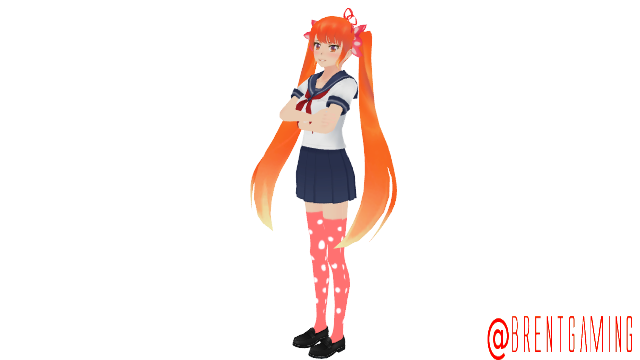 Yandere Simulator Old Osana By Bozobrenden On Deviantart