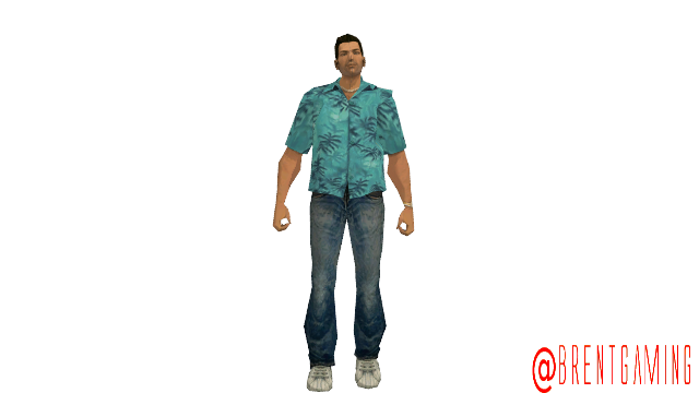 Tommy on a PCJ 600. - GTA Vice City. by VicenzoVegas21 on DeviantArt