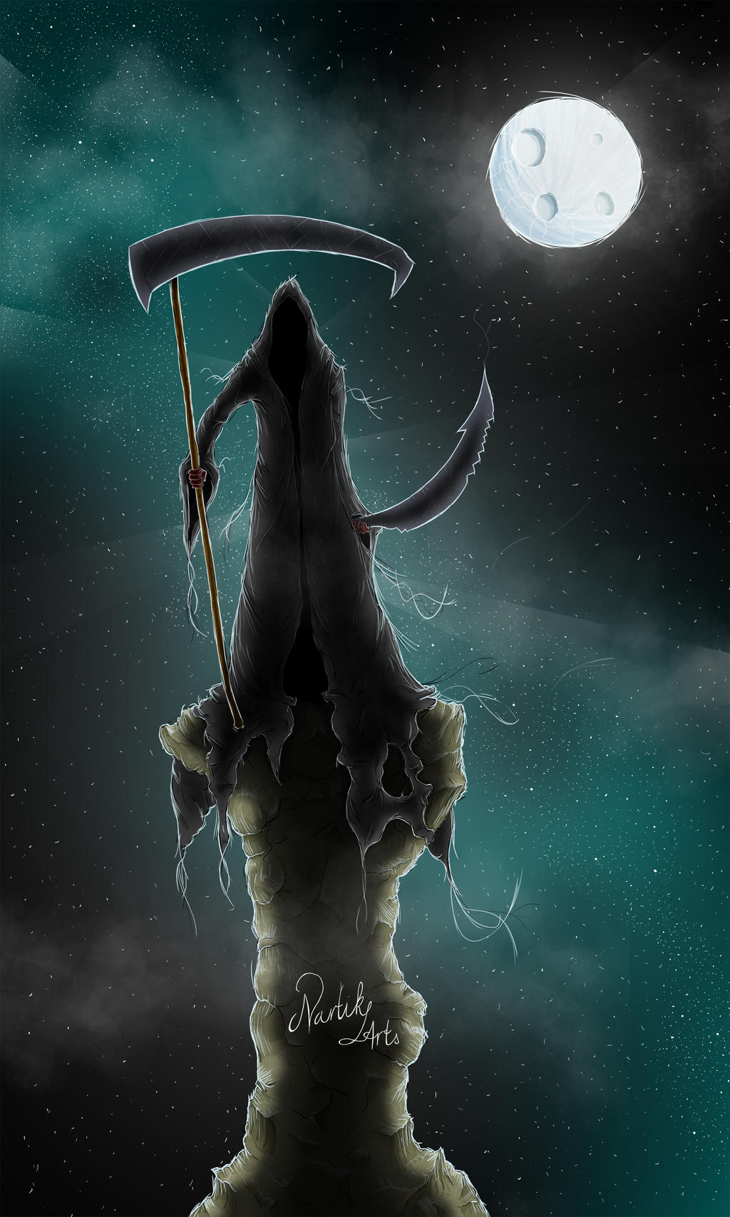 Sensemann Realistic Sensenman The Original by NartikArts on DeviantArt
