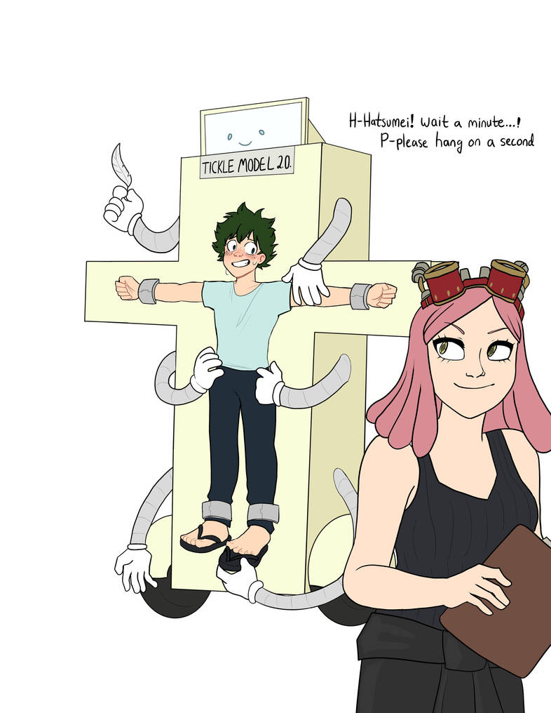 Deku tickle machine 2.0 part 1 by ticklishfanart on DeviantArt