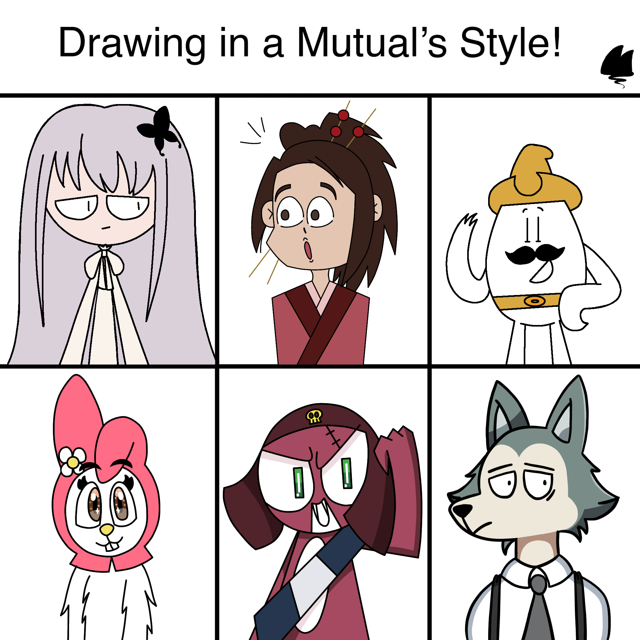 Drawing In Mutual's Styles by FlippyKiller679 on DeviantArt