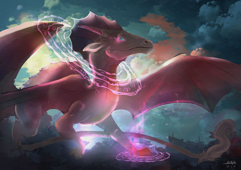 Portal Dragon by Ainmalig on DeviantArt