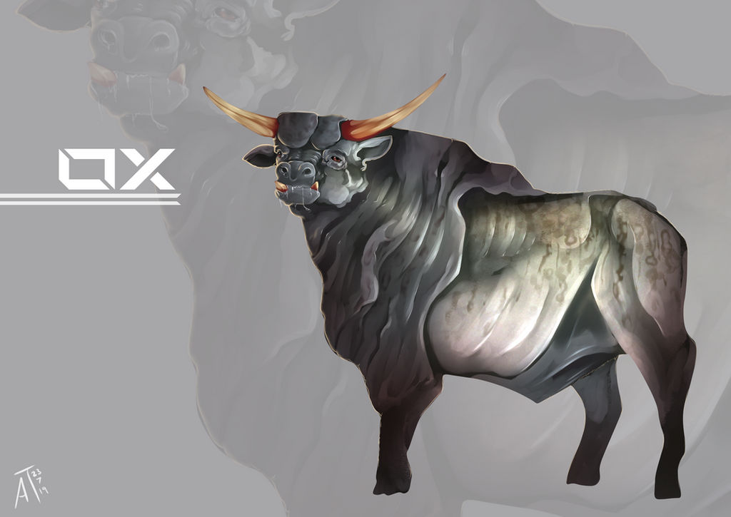 Ox Design Creature Design - OX by Ainmalig on DeviantArt