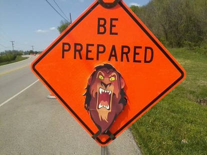 BE PREPARED... to stop