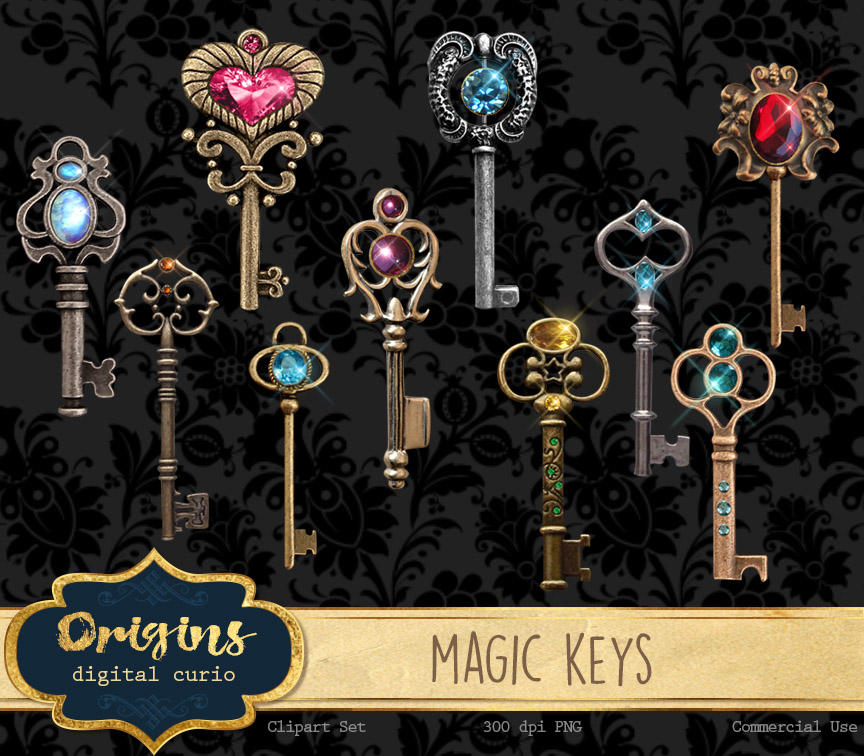 Magic Keys PNG Clipart by DigitalCurio on DeviantArt