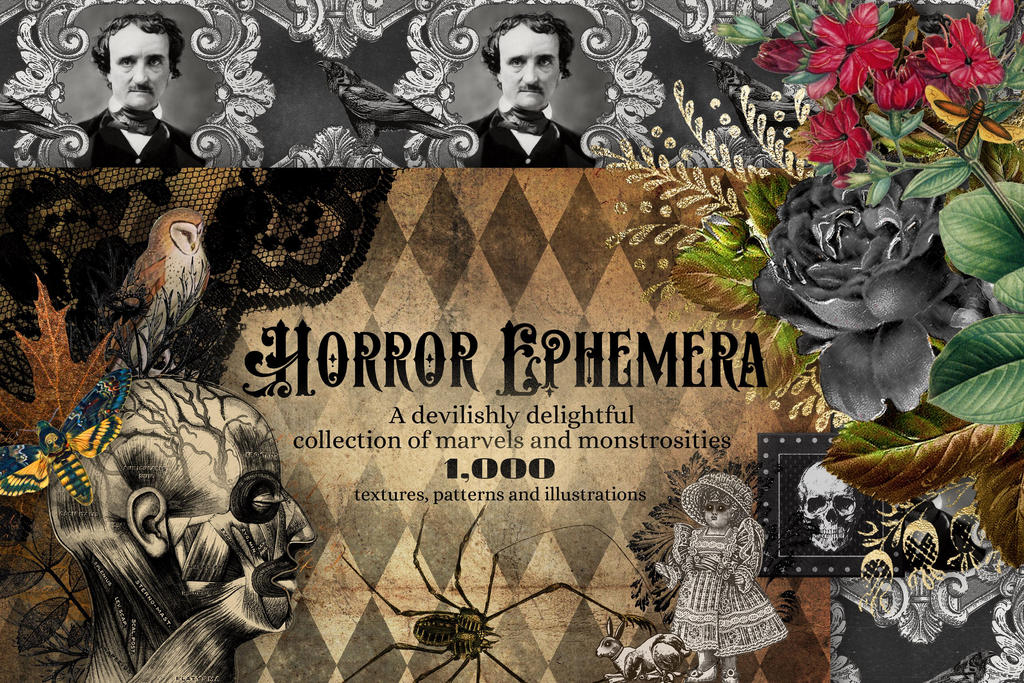 The Horror Ephemera Graphics Bundle by DigitalCurio on DeviantArt