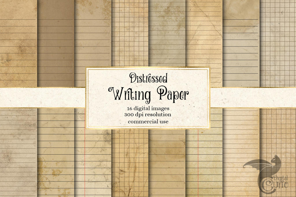 Dised Paper Distressed Writing Paper by DigitalCurio on DeviantArt