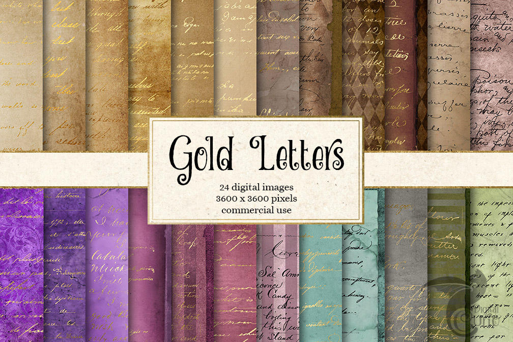 Gold Thread Letters Gold Letters by DigitalCurio on DeviantArt