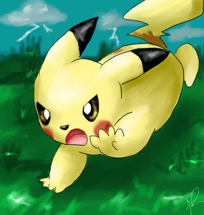 RUN, PIKACHU, RUN by MusicalCombusken on DeviantArt
