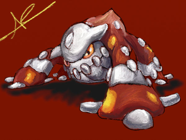 Heatran First Form Heatran by MusicalCombusken on DeviantArt