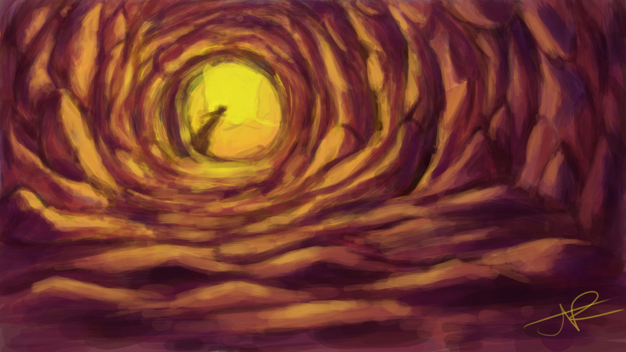 Cave - PS painting