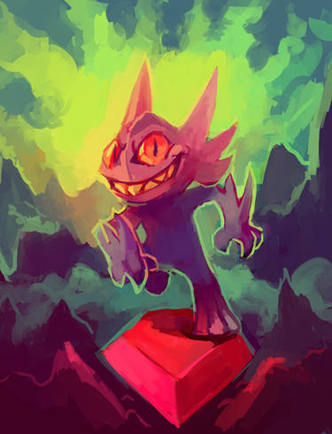 302 - Mega Sableye by Tails19950 on DeviantArt