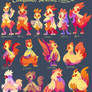Combusken Variations