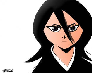 Kuchiki Rukia - Painting