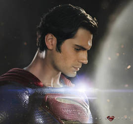Henry Cavill aka Man of Steel - Poster
